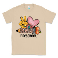 Mushroom peace love preschool Classic Tee - JahusDesignShop
