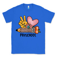 True Royal peace love preschool Classic Tee - JahusDesignShop