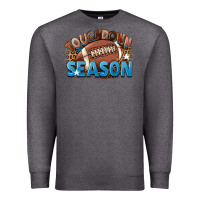 Charcoal Heather touchdown season Premium Sweatshirt - FaDigitalArtStudio