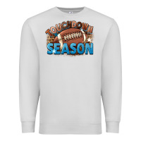 Dove Grey touchdown season Premium Sweatshirt - FaDigitalArtStudio