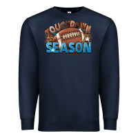Navy touchdown season Premium Sweatshirt - FaDigitalArtStudio