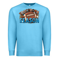 Ocean Blue touchdown season Premium Sweatshirt - FaDigitalArtStudio
