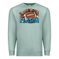 Seafoam touchdown season Premium Sweatshirt - FaDigitalArtStudio