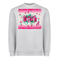 Heather Grey I am a survivor Heavyweight Sweatshirt - NancyCooperArtShop