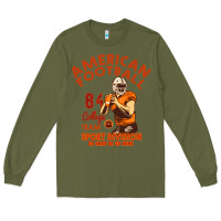 Army Green American Football Long Sleeve Tee - Bettercallsaul
