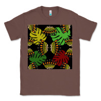 Chestnut african and leaf seamless pattern Classic Tee - BundleAndBundleShop