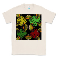Natural african and leaf seamless pattern Classic Tee - BundleAndBundleShop