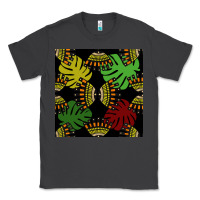 Smoke african and leaf seamless pattern Classic Tee - BundleAndBundleShop