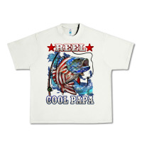 Pistachio reel cool papa american flag bass fishing Urban Heavy Tee - LillyAllenDesigns