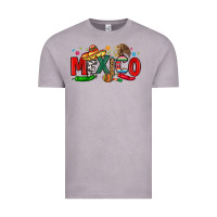 Vintage Zinc colorful mexico collage Vintage Tee - LillyAllenDesigns