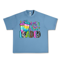 Pebble Blue let's get loaded Urban Heavy Tee - JahusDesignShop