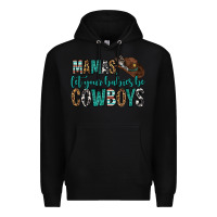 Black mama's let your babies be cowboys Premium Hoodie - OliviaCreatesArt