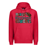 Cardinal mama's let your babies be cowboys Premium Hoodie - OliviaCreatesArt