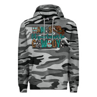 Slate Camo mama's let your babies be cowboys Premium Hoodie - OliviaCreatesArt