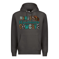 Smoke mama's let your babies be cowboys Premium Hoodie - OliviaCreatesArt