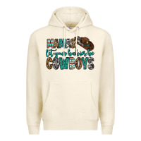 Tofu mama's let your babies be cowboys Premium Hoodie - OliviaCreatesArt
