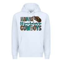 White mama's let your babies be cowboys Premium Hoodie - OliviaCreatesArt