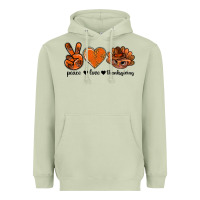 Matcha peace love thanksgiving bbs Heavyweight Hoodie - BundleAndBundleShop