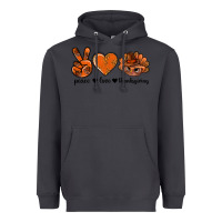 Smoke peace love thanksgiving bbs Heavyweight Hoodie - BundleAndBundleShop