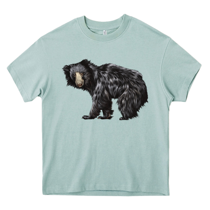 Sloth Bear Heavy Core Tee by LillyAllenDesigns | Teevron