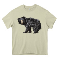 Mossy Sloth Bear Heavy Core Tee - LillyAllenDesigns
