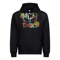 Black mom of twins Urban Hoodie - CowhideDigitalArt