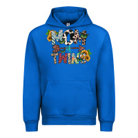Cobalt mom of twins Urban Hoodie - CowhideDigitalArt