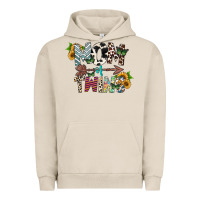 Pigment French Oak mom of twins Urban Hoodie - CowhideDigitalArt