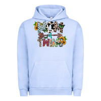 Pigment Grape Ice mom of twins Urban Hoodie - CowhideDigitalArt