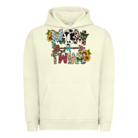 Pigment Pistachio mom of twins Urban Hoodie - CowhideDigitalArt