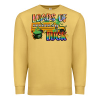 Loads Of Luck With School Bus St. Patrick's Day Premium Sweatshirt | Teevron
