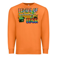 Carrot Loads of luck with school bus St. Patrick's Day Premium Sweatshirt - FaDigitalArtStudio