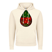 Vintage Artic Christmas  teardrop Vintage Hoodie - BundleAndBundleShop