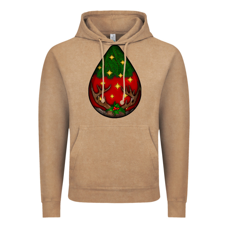 Christmas  Teardrop Vintage Hoodie by BundleAndBundleShop | Teevron