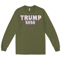 Army Green Trump 2020 Long Sleeve Tee - Bettercallsaul