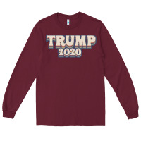 Burgundy Trump 2020 Long Sleeve Tee - Bettercallsaul