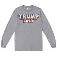Heather Grey Trump 2020 Long Sleeve Tee - Bettercallsaul