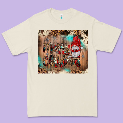 Merry Christmas Gnome Premium Tee Designed By Jahusdesignshop