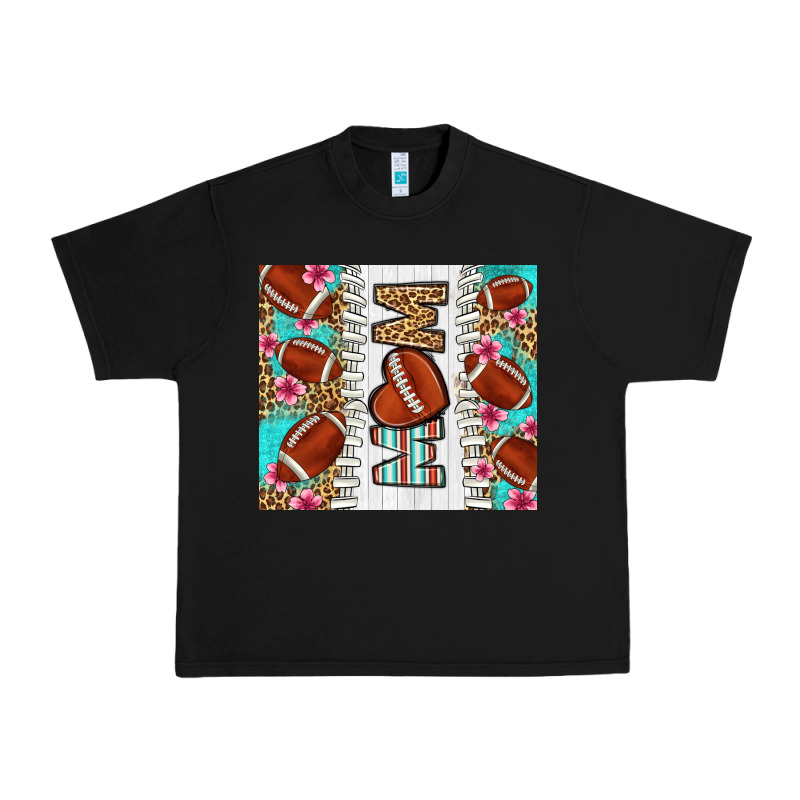 American Football Mom Urban Heavy Tee by LillyAllenDesigns | Teevron
