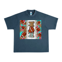 Midnight Navy american football mom Urban Heavy Tee - LillyAllenDesigns