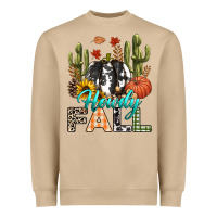 Mushroom Howdy Fall Heavyweight Sweatshirt - texasbilliewilder