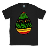 Black teardrop african pattern Classic Tee - BundleAndBundleShop