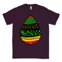 Plum teardrop african pattern Classic Tee - BundleAndBundleShop