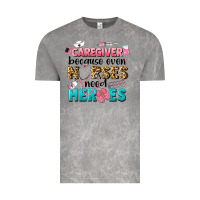 Cloud Rock caregiver because nurses need heroes Vintage Tee - LillyAllenDesigns