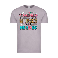 Vintage Zinc caregiver because nurses need heroes Vintage Tee - LillyAllenDesigns
