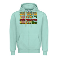 Seafoam Juneteenth is my Independence day Zipper Hoodie - HowdyJamesFarm