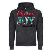 Vintage Black Choose Joy Vintage Hoodie - BundleAndBundleShop