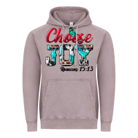 Vintage Zinc Choose Joy Vintage Hoodie - BundleAndBundleShop
