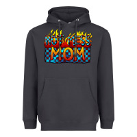Smoke Hot mess mom Mother's Day Heavyweight Hoodie - FaDigitalArtStudio