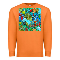 Carrot boy child coffee cup and teddy bear with thunderbolts and camouflage s Premium Sweatshirt - BundleAndBundleShop
